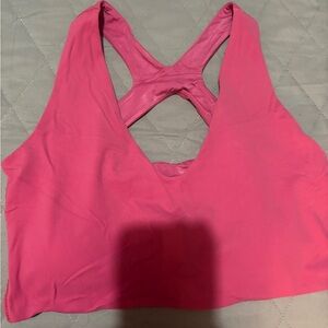 lululemon athletica Vibrant Pink Sports Bra